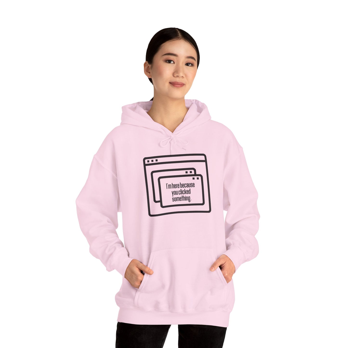 Clicked Unisex Hoodie with Gamer Design - Perfect Gift for Tech Lovers