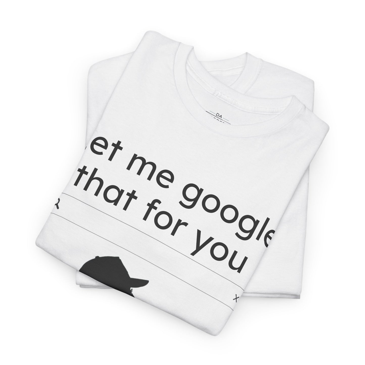LMGTFY Unisex Heavy Cotton Tee - Perfect gift for Your Witty Friend