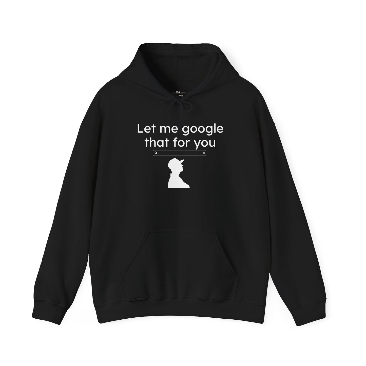 Black - LMGTFY Unisex Hoodie - Perfect Gift for Tech Lovers