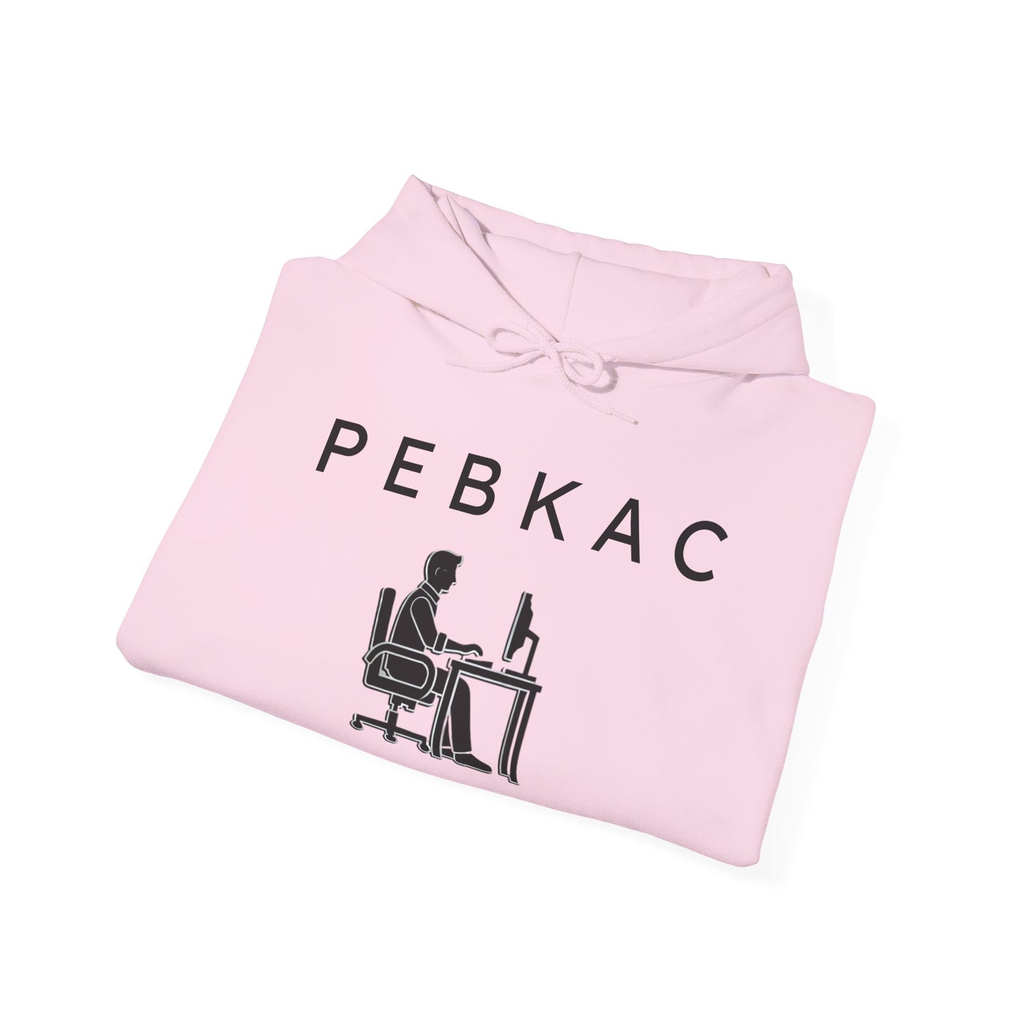 PEBKAC Unisex Hoodie with Gamer Design - Perfect Gift for Tech Lovers
