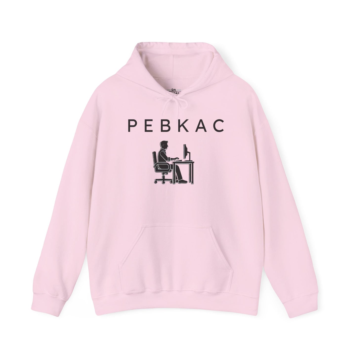 PEBKAC Unisex Hoodie with Gamer Design - Perfect Gift for Tech Lovers
