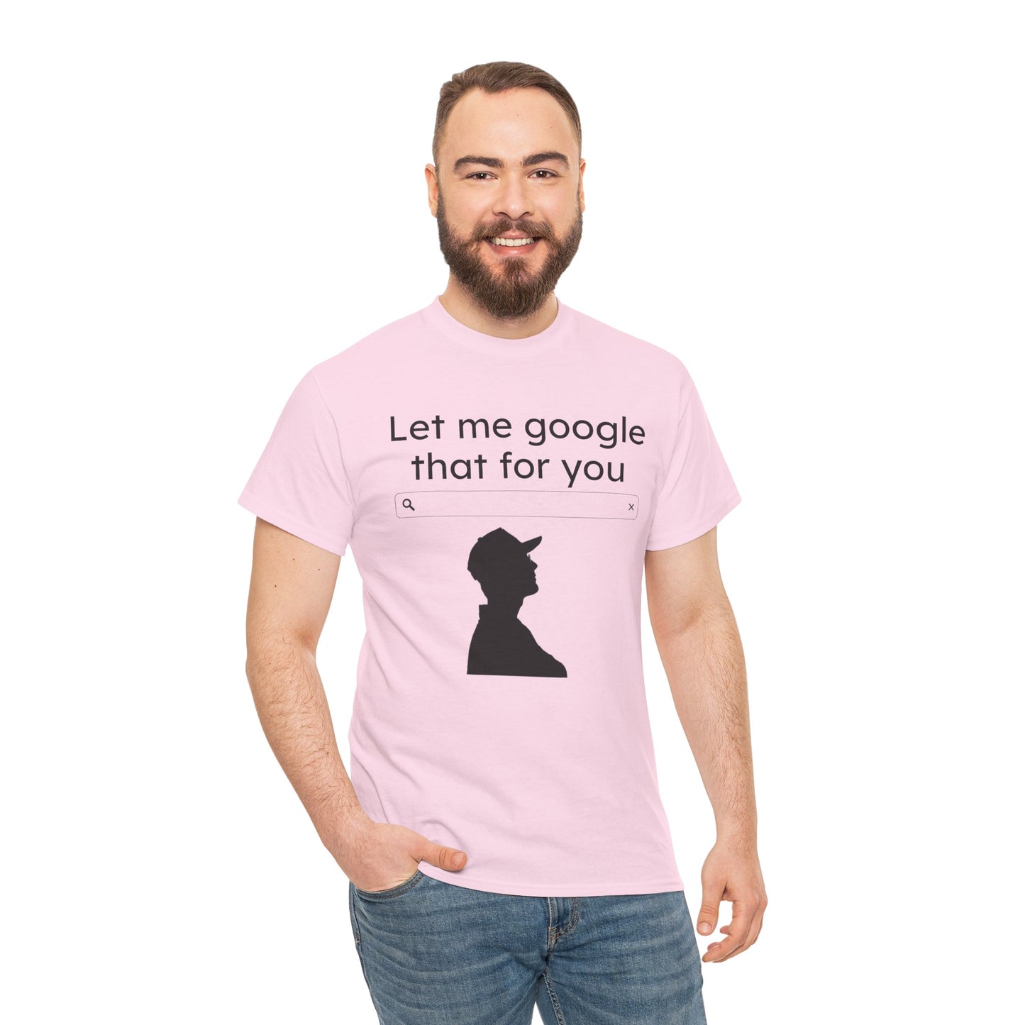 LMGTFY Unisex Heavy Cotton Tee - Perfect gift for Your Witty Friend