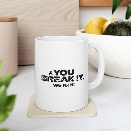 Coffee Mug - BreakFix Printed Design