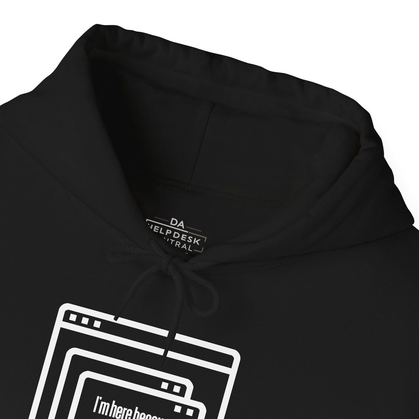 Black -CLICKED Unisex Hoodie - Perfect Gift for Tech Lovers