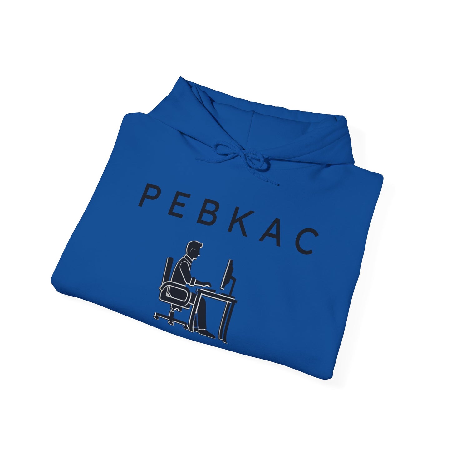 PEBKAC Unisex Hoodie with Gamer Design - Perfect Gift for Tech Lovers