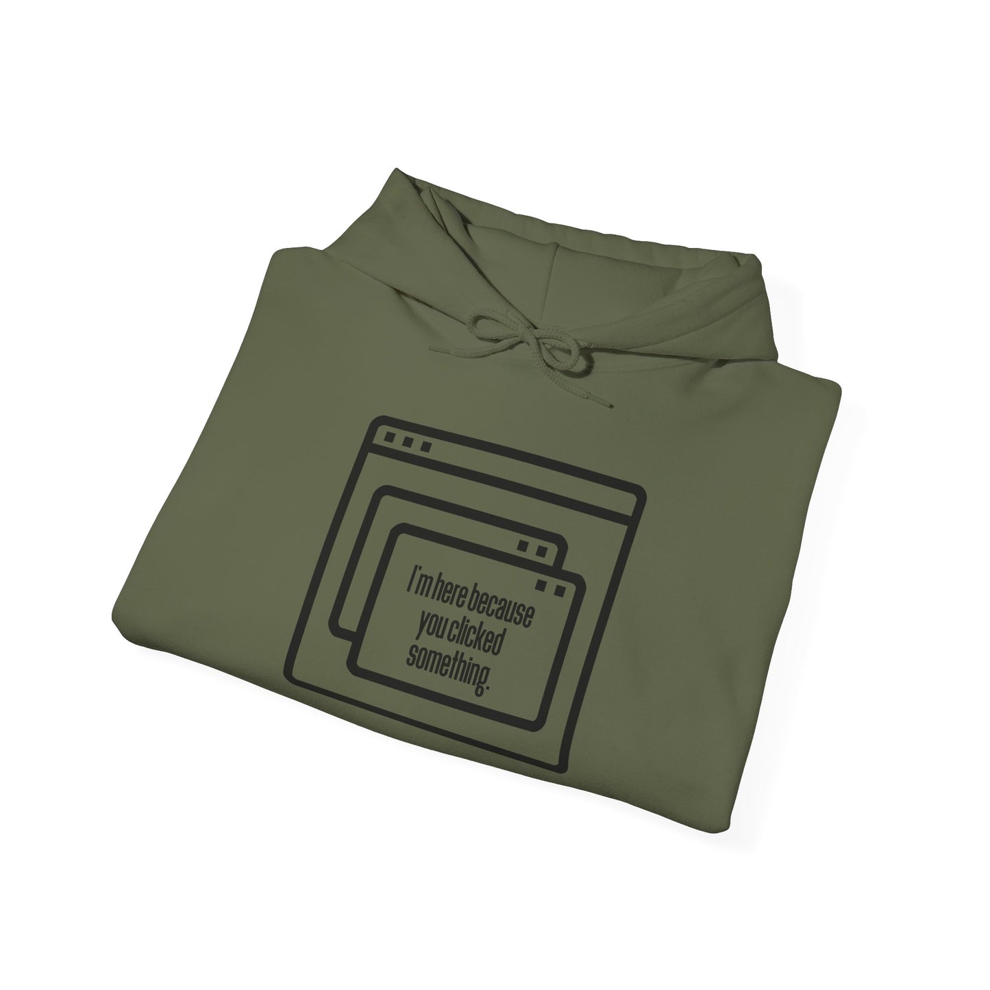 Clicked Unisex Hoodie with Gamer Design - Perfect Gift for Tech Lovers