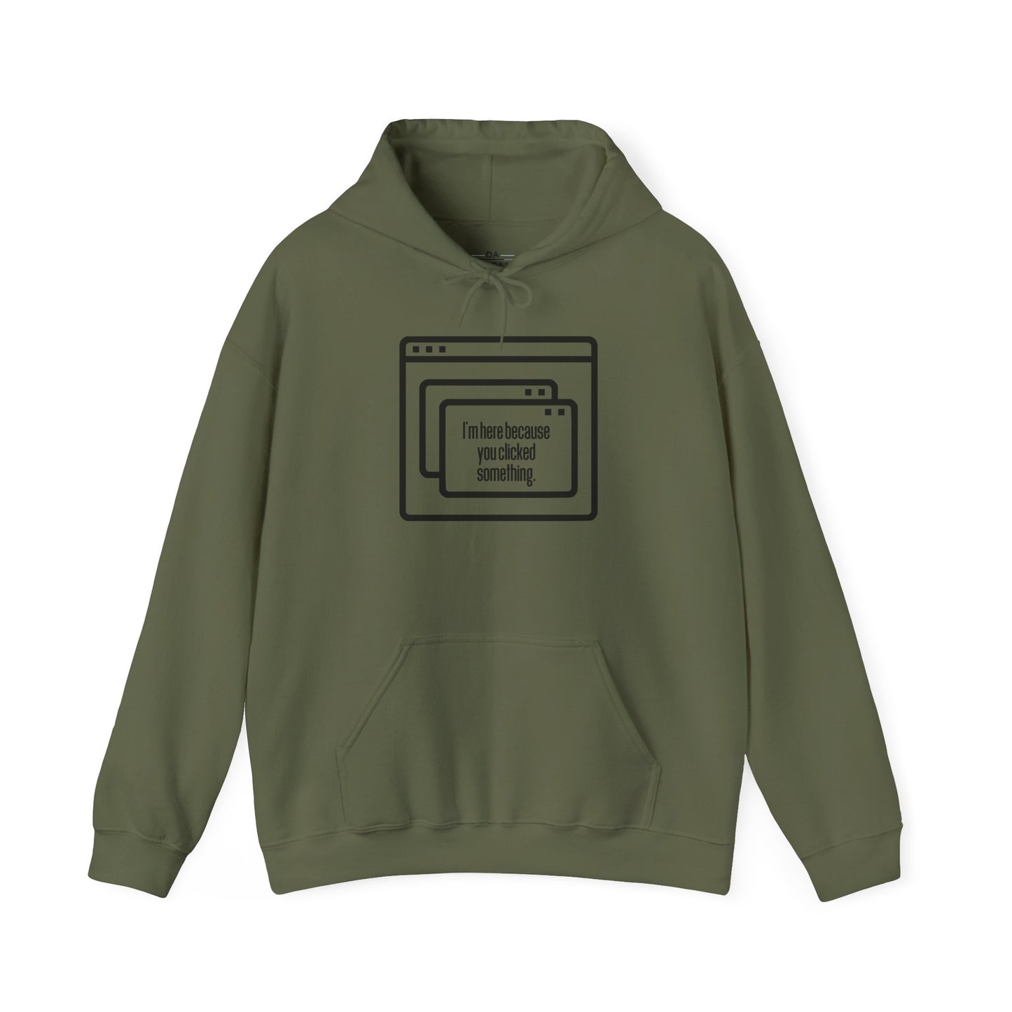 Clicked Unisex Hoodie with Gamer Design - Perfect Gift for Tech Lovers