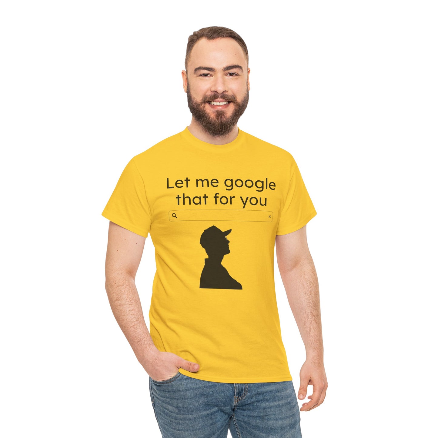 LMGTFY Unisex Heavy Cotton Tee - Perfect gift for Your Witty Friend