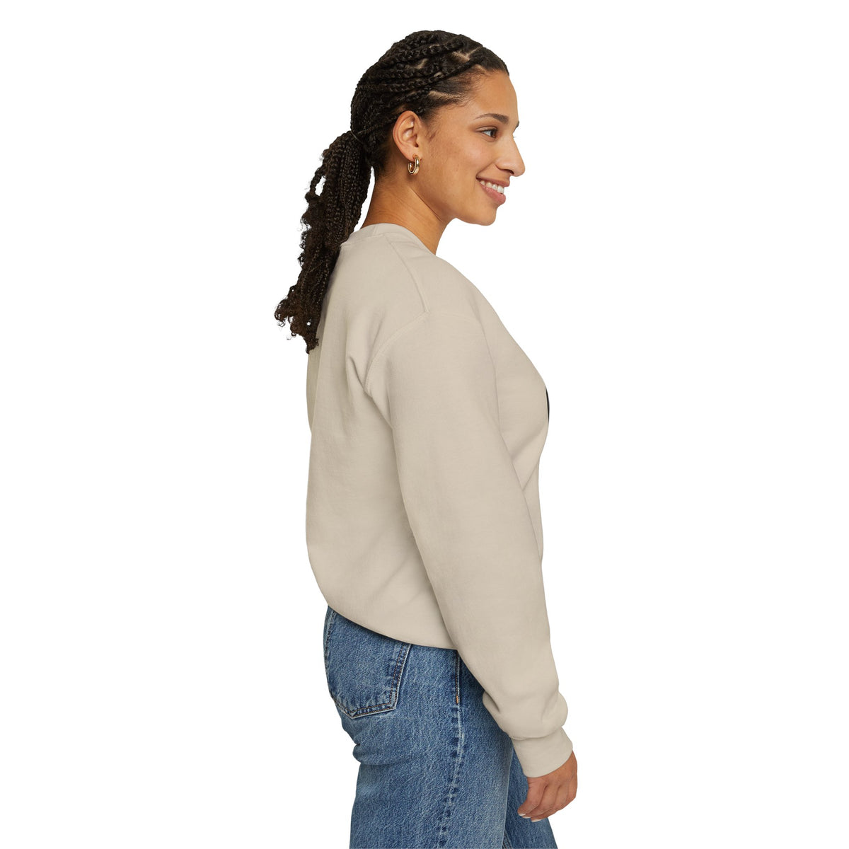 Crewneck Sweatshirt — "Clicked" Graphic