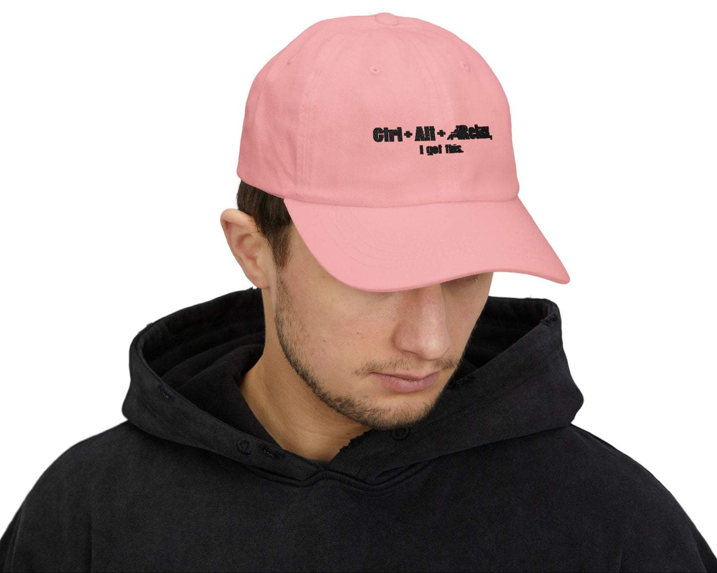Dad Cap - 'Ctrl + Alt + Relax, I Got This' Text Design