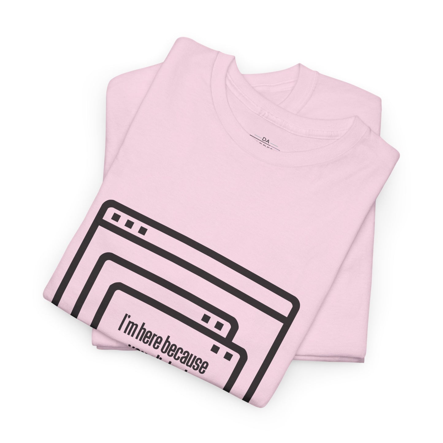 Clicked Unisex Heavy Cotton Tee - Perfect gift for IT Professionals