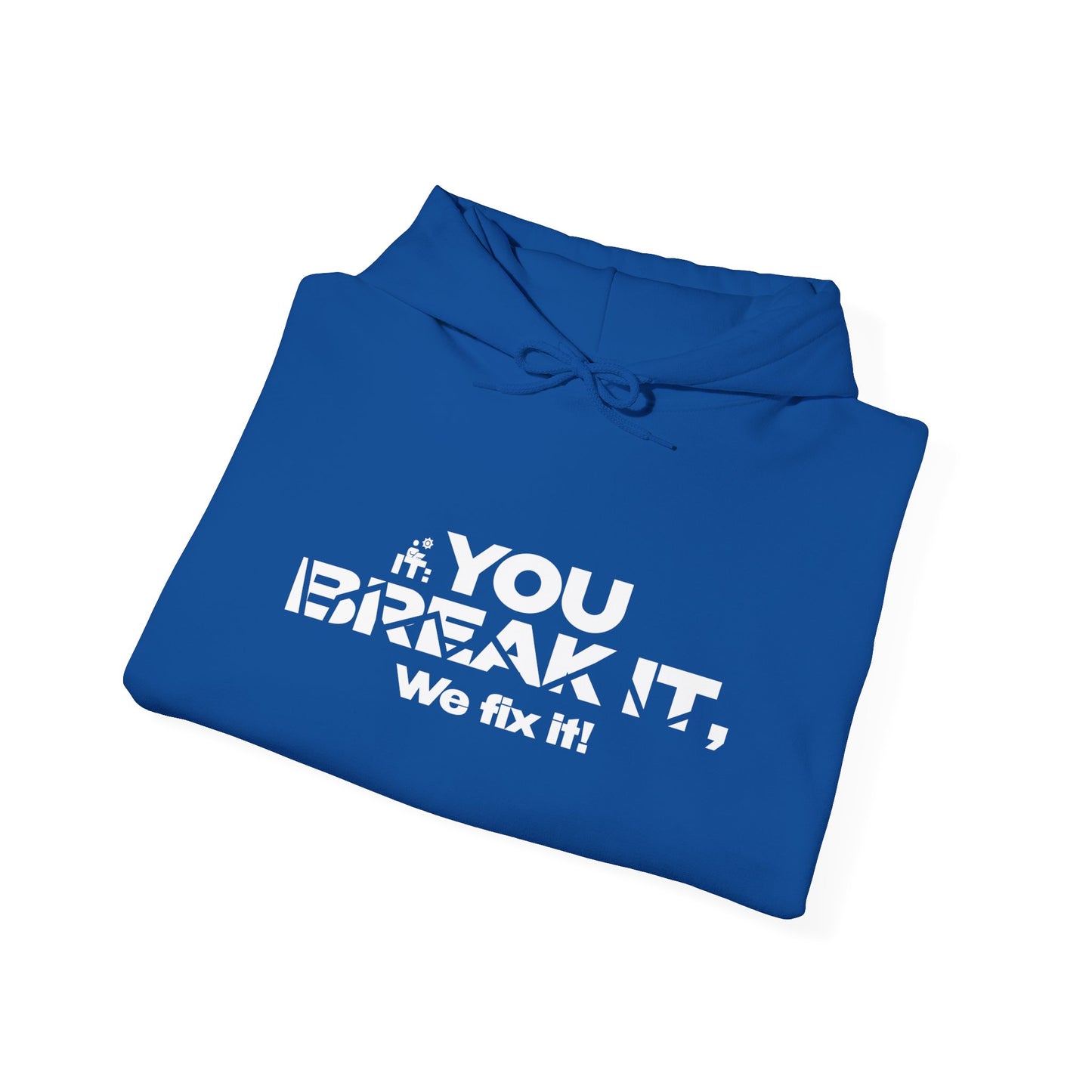 Black - BreakFix Unisex Hoodie - Perfect Gift for Tech Lovers
