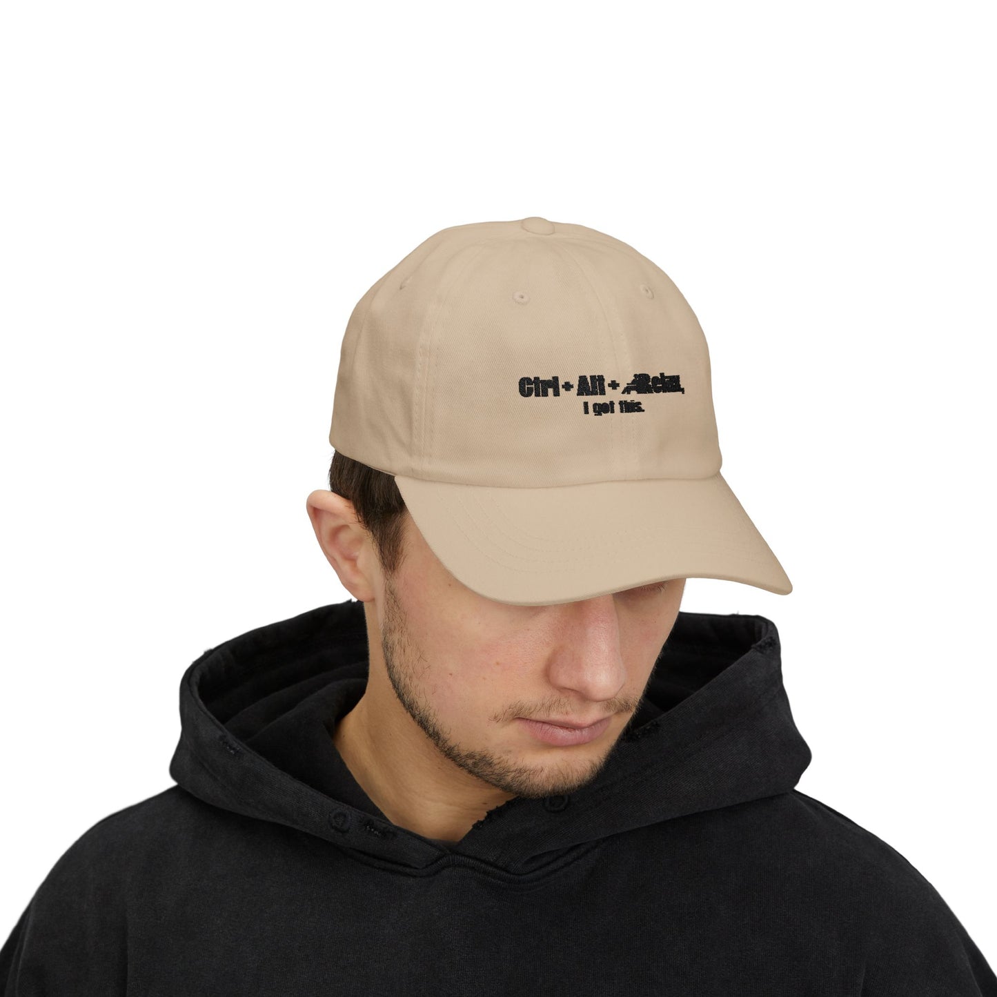 Dad Cap - 'Ctrl + Alt + Relax, I Got This' Text Design